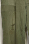 1940年代 アメリカ陸軍 HBT ユーティリティパンツ 大きめサイズ 傷あり 中古品