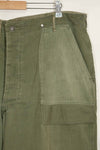 1940年代 アメリカ陸軍 HBT ユーティリティパンツ 大きめサイズ 傷あり 中古品
