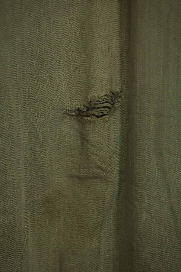 1940年代 アメリカ陸軍 HBT ユーティリティパンツ 大きめサイズ 傷あり 中古品