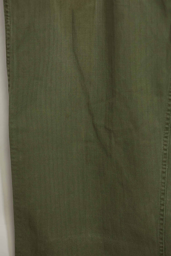 1940年代 アメリカ陸軍 HBT ユーティリティパンツ 大きめサイズ 傷あり 中古品
