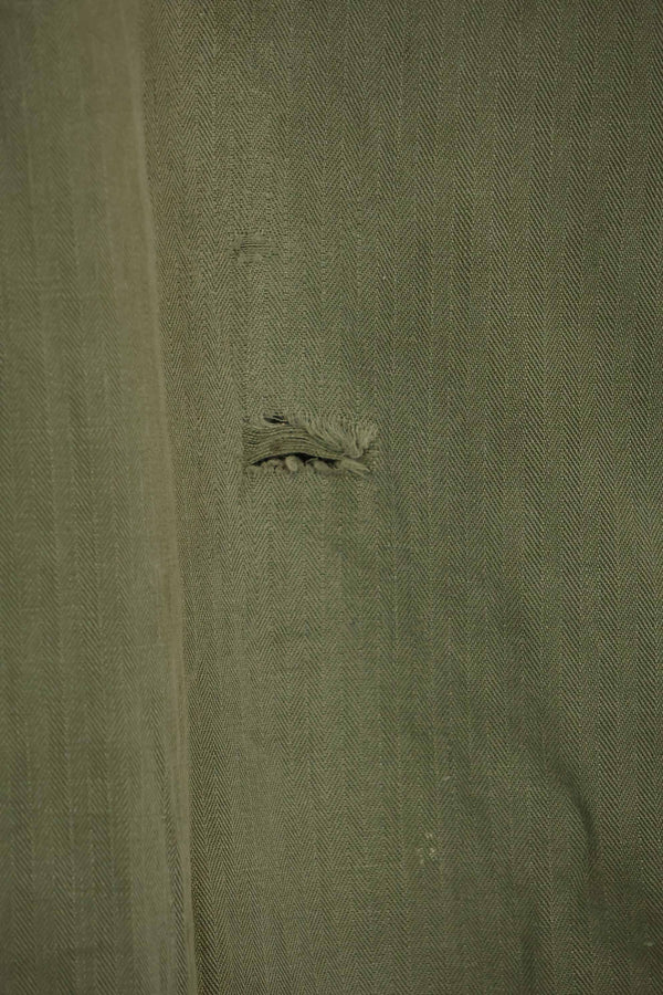 1940年代 アメリカ陸軍 HBT ユーティリティパンツ 大きめサイズ 傷あり 中古品