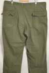1940年代 アメリカ陸軍 HBT ユーティリティパンツ 大きめサイズ 傷あり 中古品