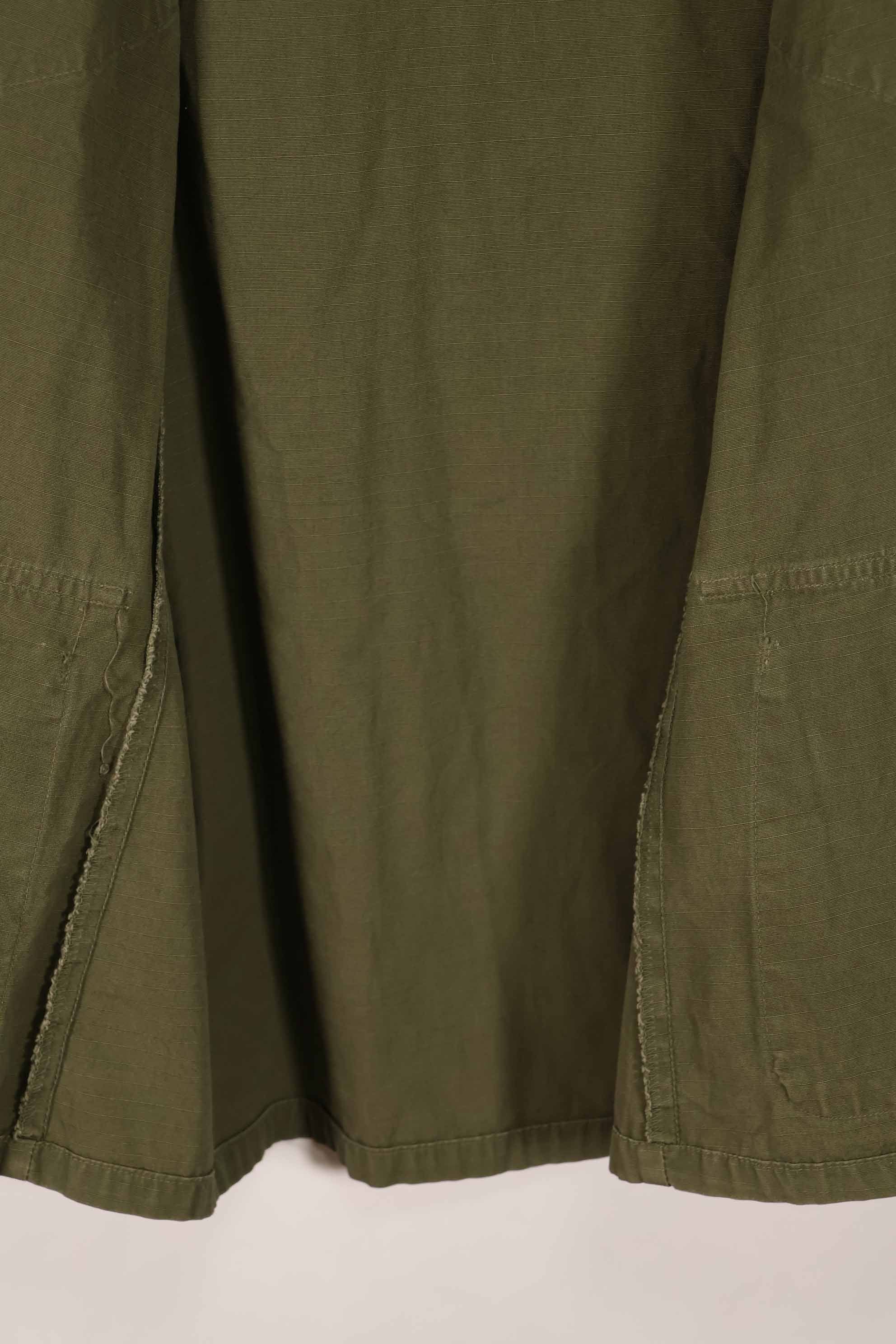 実物 1970年製 4th Model ジャングルファティーグ ジャケット M-S パッチ跡有 中古品