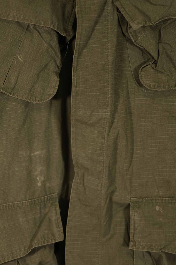 実物 1969年製 4th Model ジャングルファティーグ ジャケット 半袖カスタム M-R 中古品