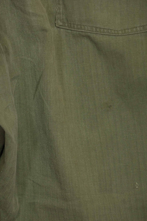 1940年代 アメリカ陸軍 HBT ユーティリティパンツ 大きめサイズ 傷あり 中古品