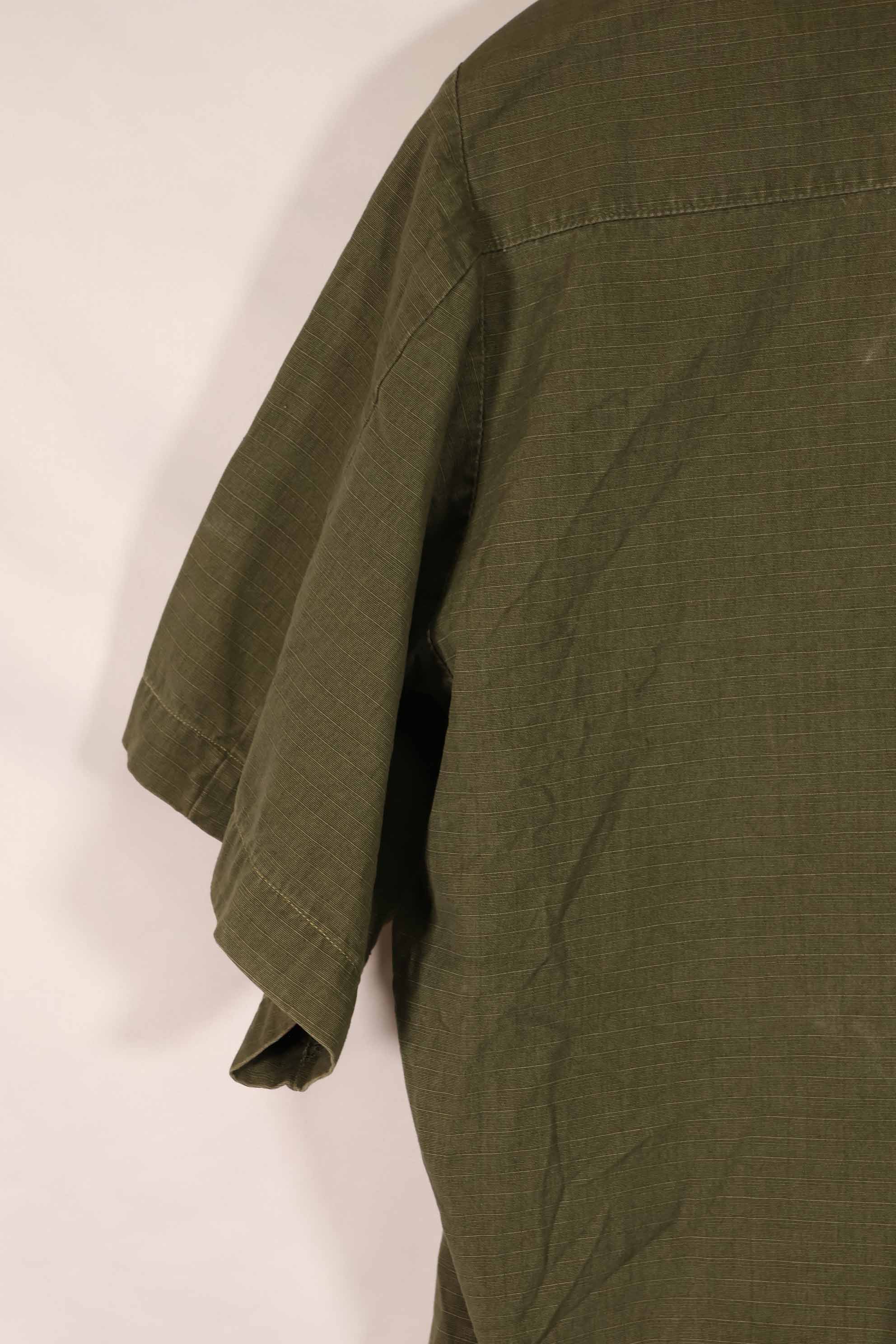 実物 1969年製 4th Model ジャングルファティーグ ジャケット 半袖カスタム M-R 中古品