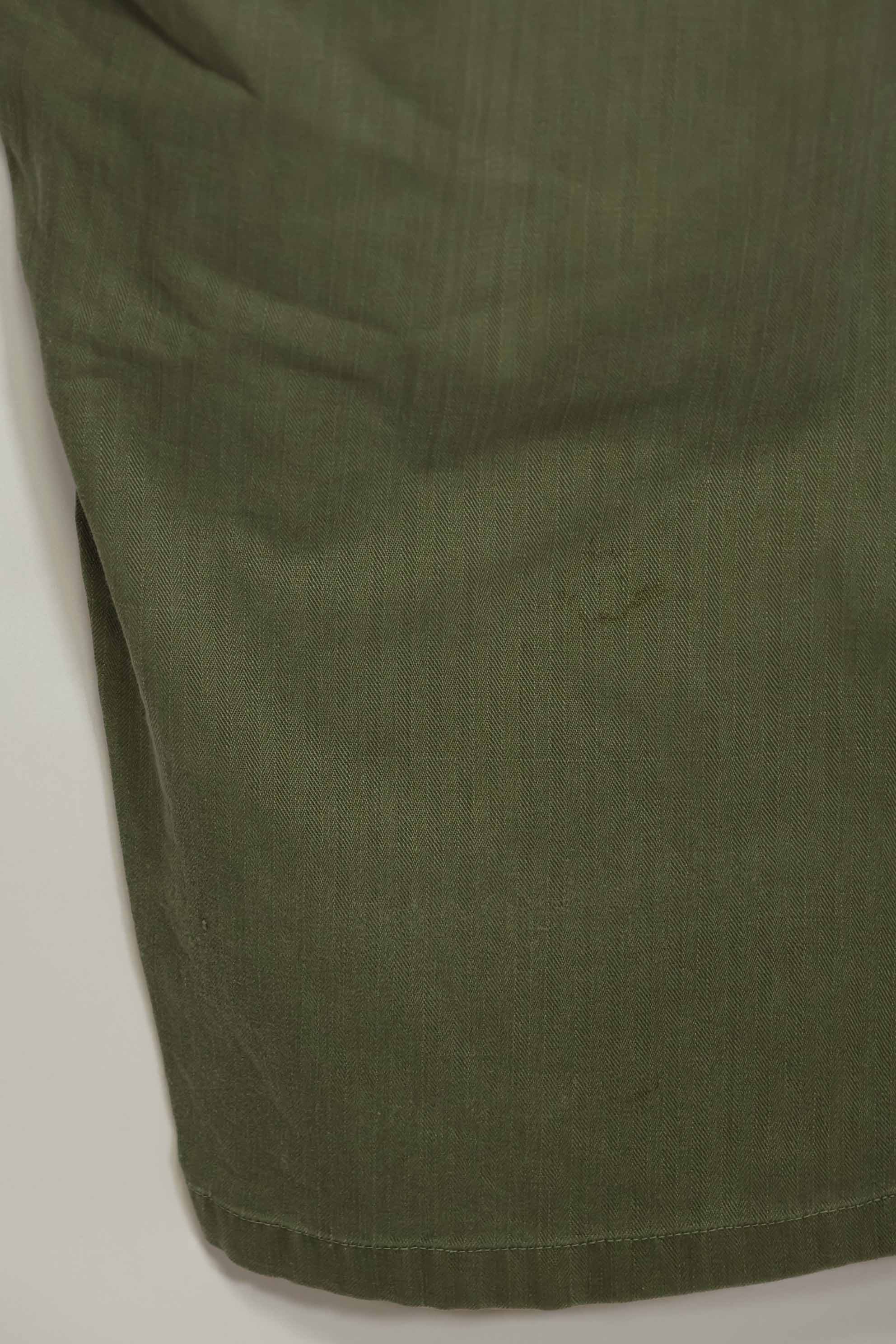1940年代 アメリカ陸軍 HBT ユーティリティパンツ 大きめサイズ 傷あり 中古品