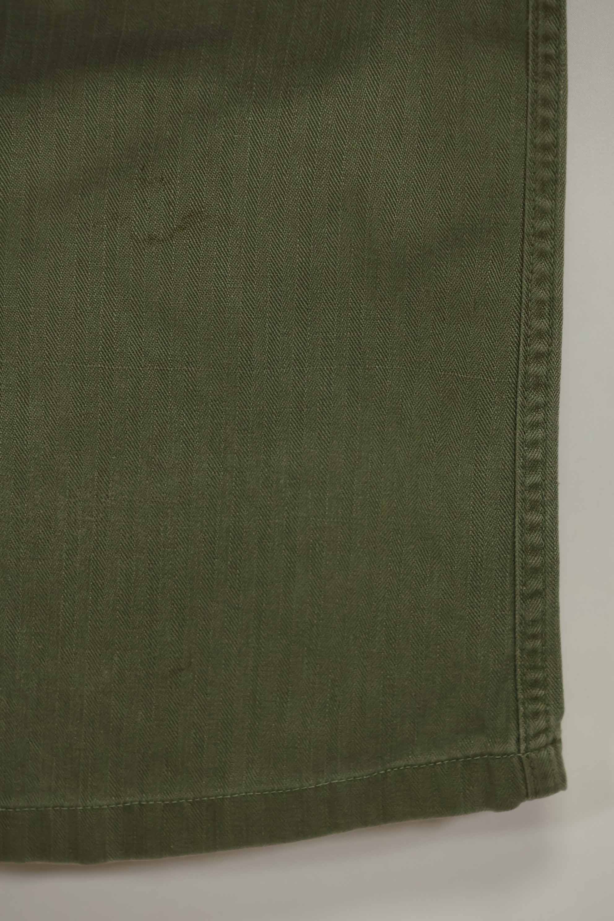 1940年代 アメリカ陸軍 HBT ユーティリティパンツ 大きめサイズ 傷あり 中古品