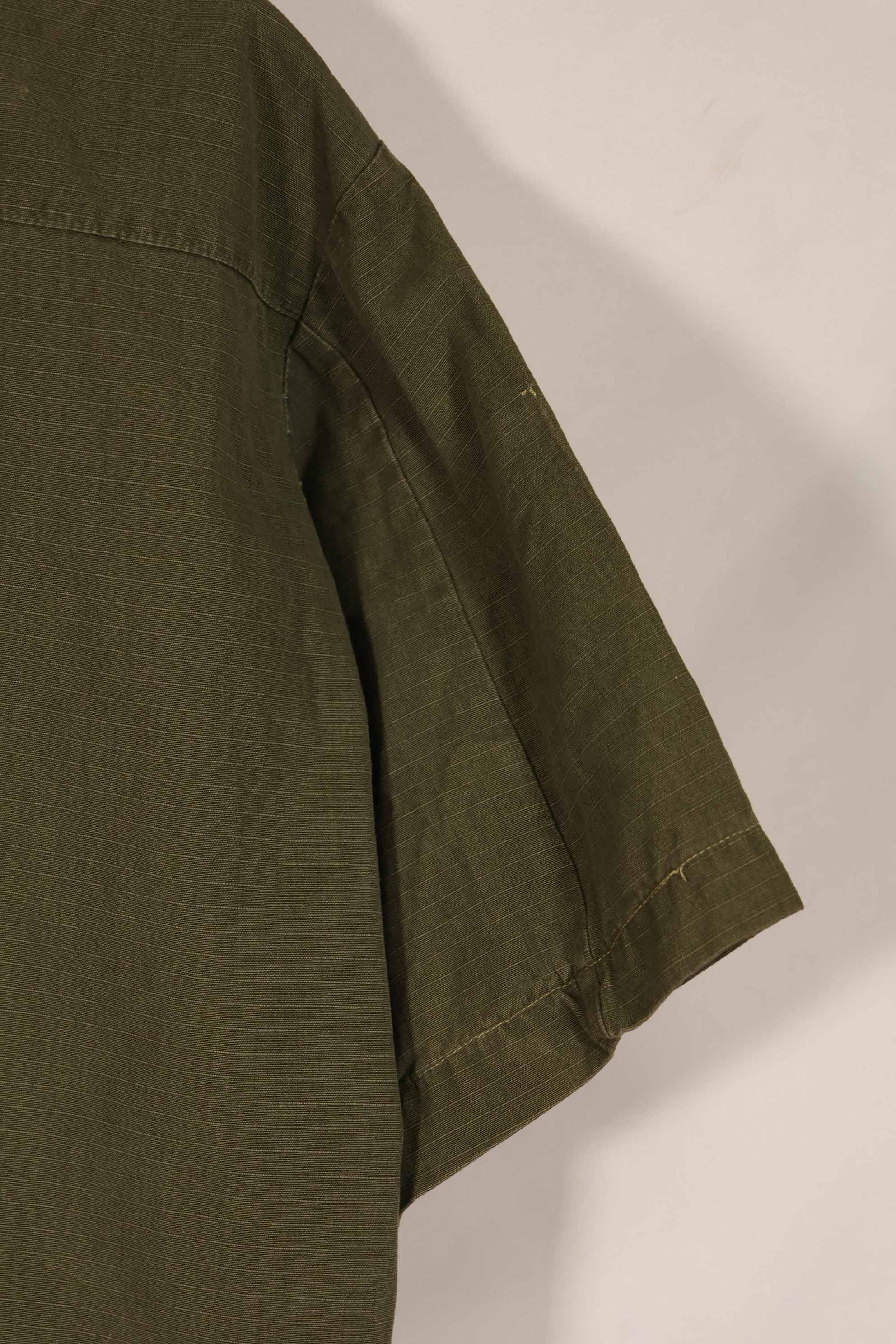 実物 1969年製 4th Model ジャングルファティーグ ジャケット 半袖カスタム M-R 中古品