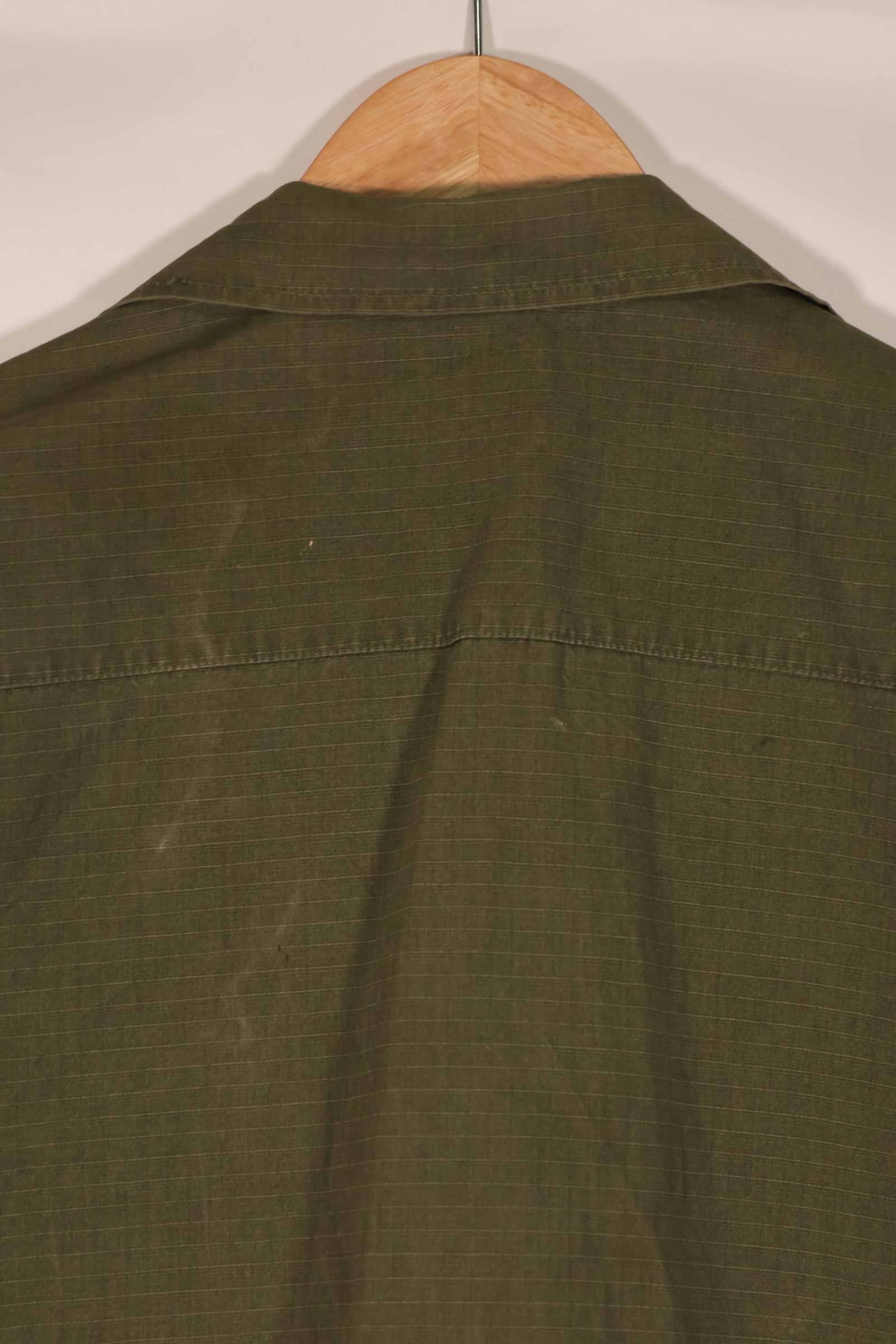 実物 1969年製 4th Model ジャングルファティーグ ジャケット 半袖カスタム M-R 中古品