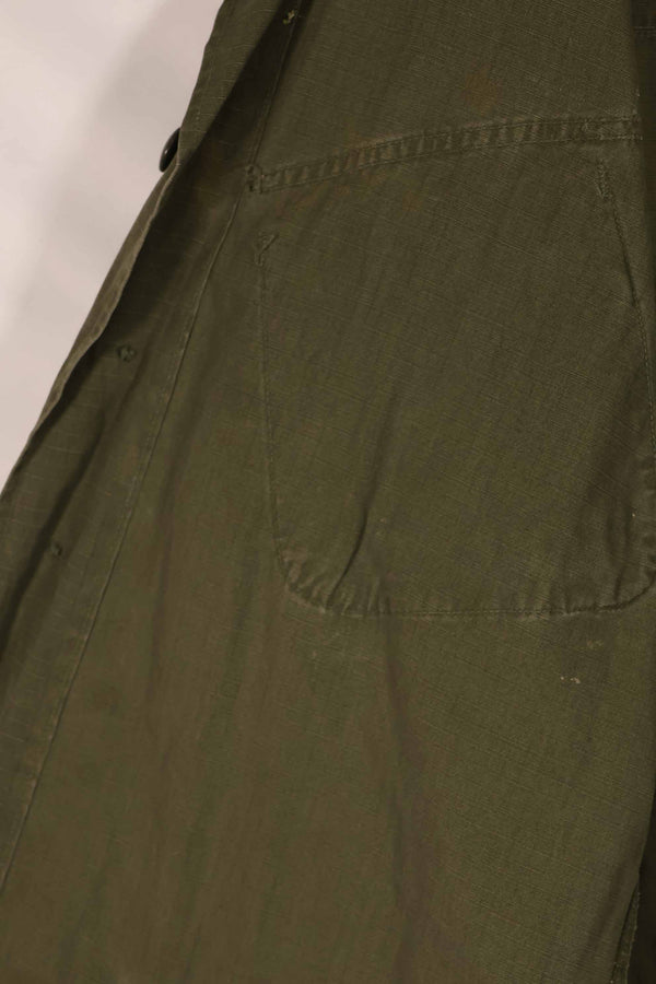 実物 1969年製 4th Model ジャングルファティーグ ジャケット 半袖カスタム M-R 中古品