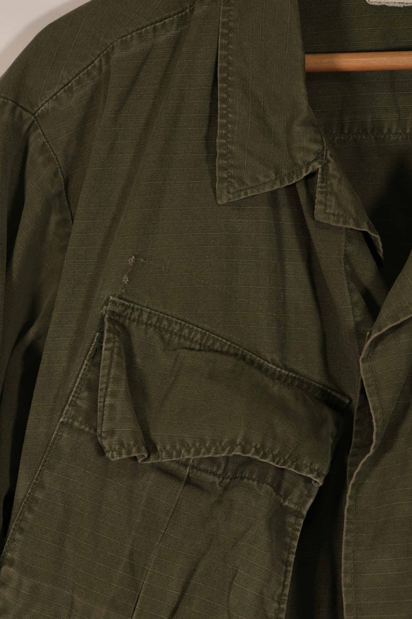 実物 1969年製 4th Model ジャングルファティーグ ジャケット M-R 汚れあり 中古品