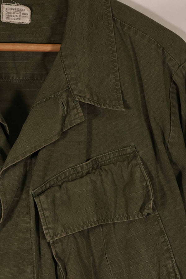 実物 1969年製 4th Model ジャングルファティーグ ジャケット M-R 汚れあり 中古品