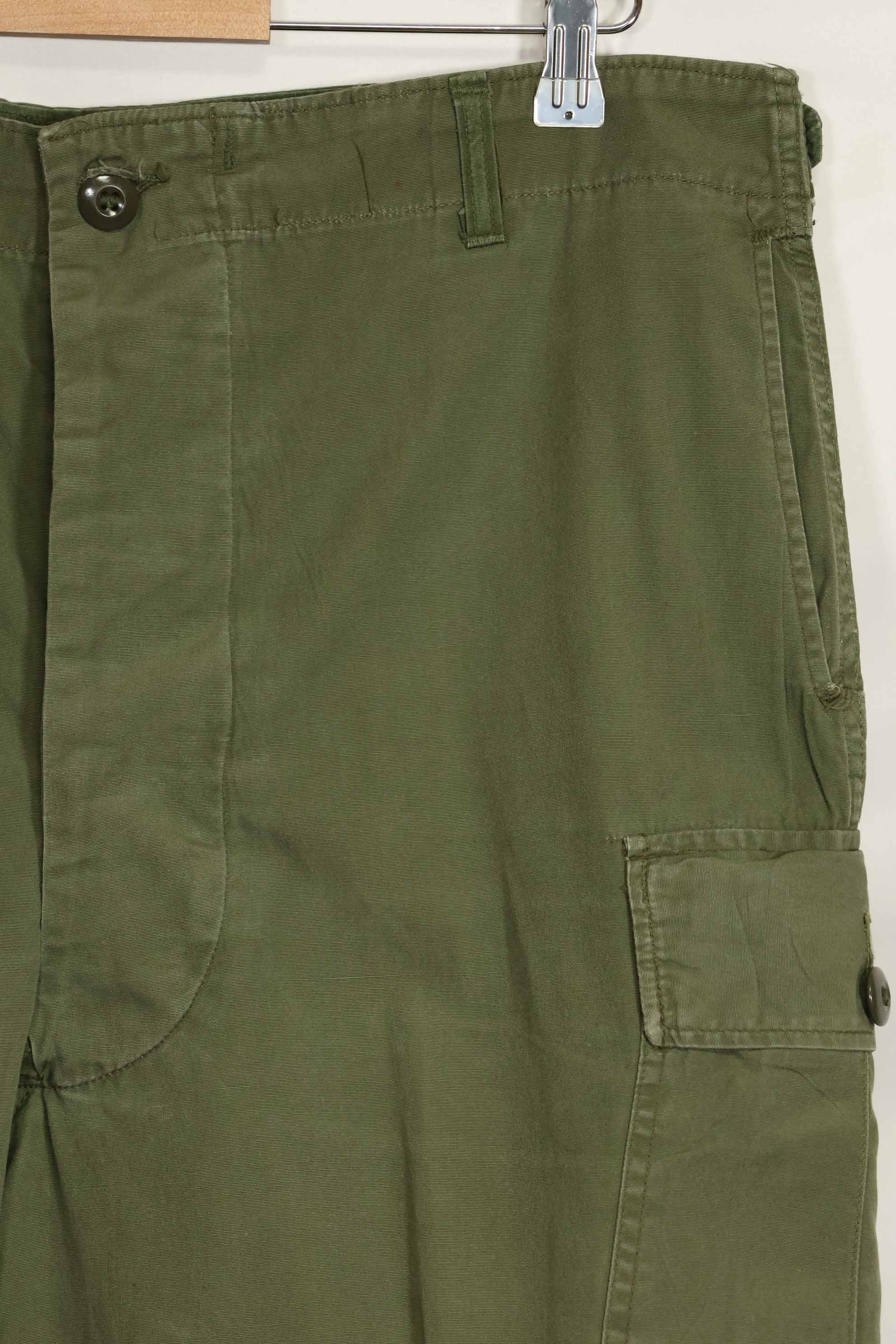 1964年契約 1st Model ジャングルファティーグ パンツ L-R 状態良い 中古品