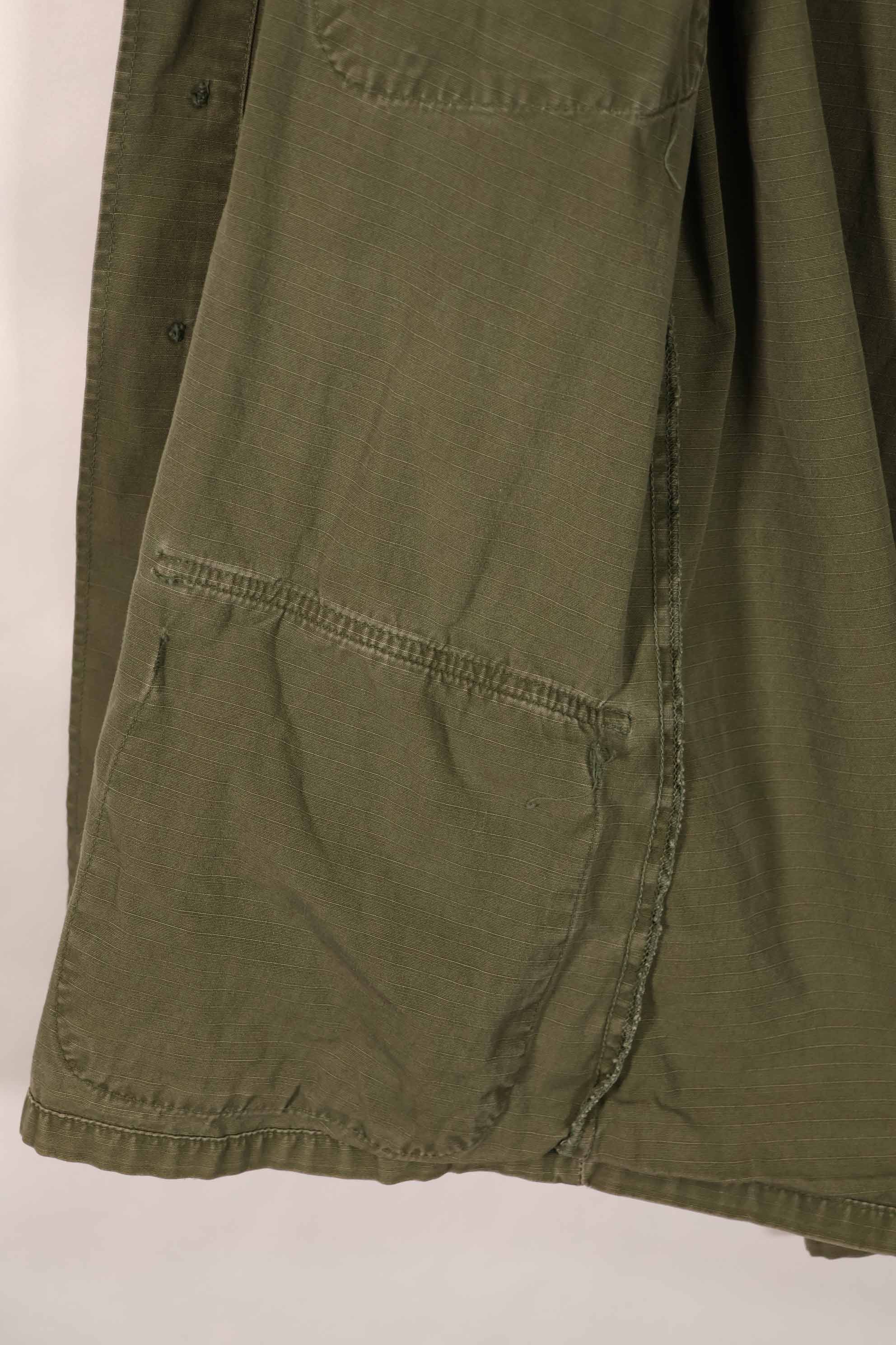 実物 1969年製 4th Model ジャングルファティーグ ジャケット M-R 汚れあり 中古品