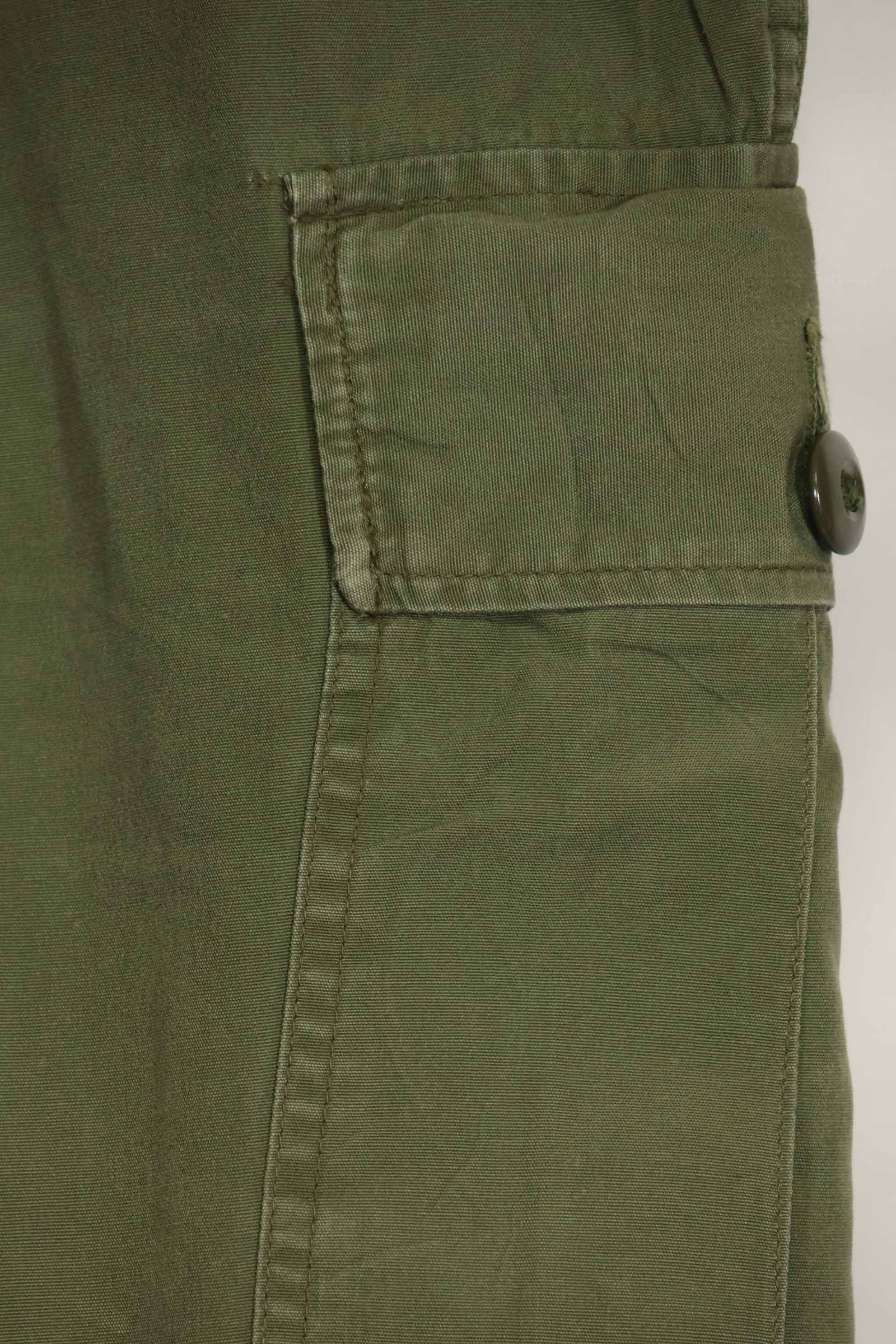 1964年契約 1st Model ジャングルファティーグ パンツ L-R 状態良い 中古品