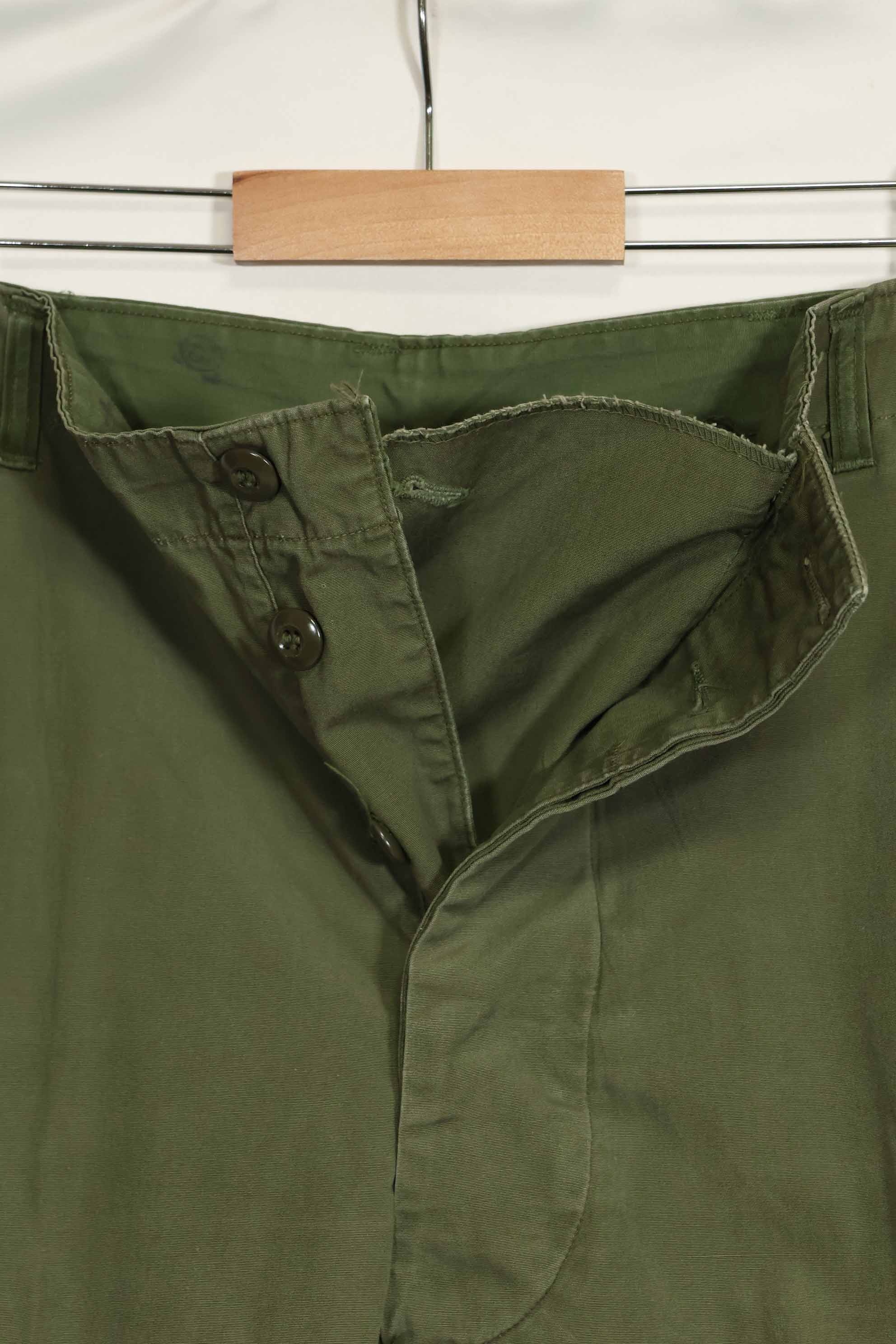 1964年契約 1st Model ジャングルファティーグ パンツ L-R 状態良い 中古品