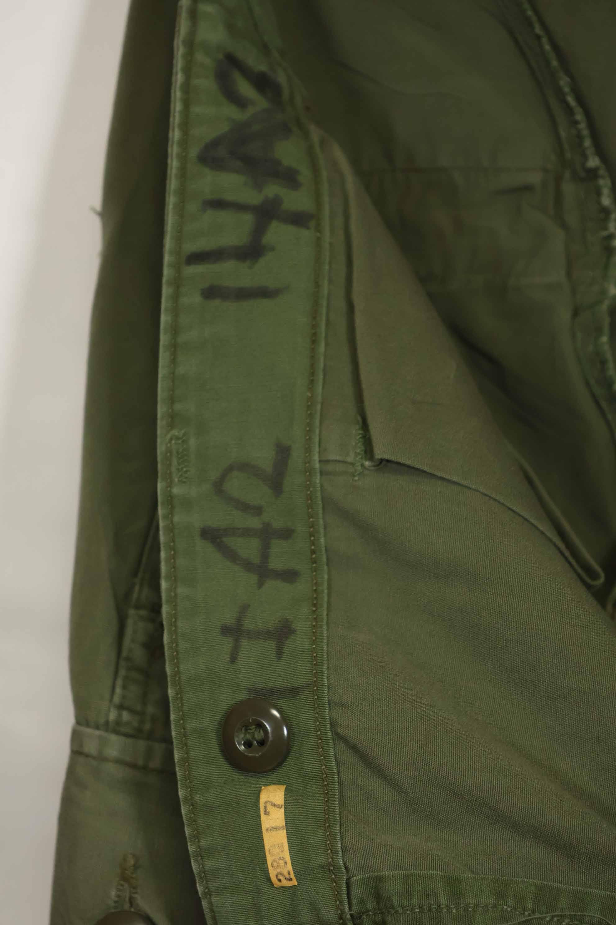 1964年契約 1st Model ジャングルファティーグ パンツ L-R 状態良い 中古品