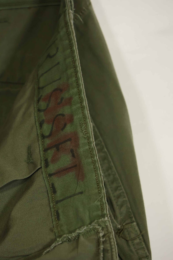 1964年契約 1st Model ジャングルファティーグ パンツ L-R 状態良い 中古品