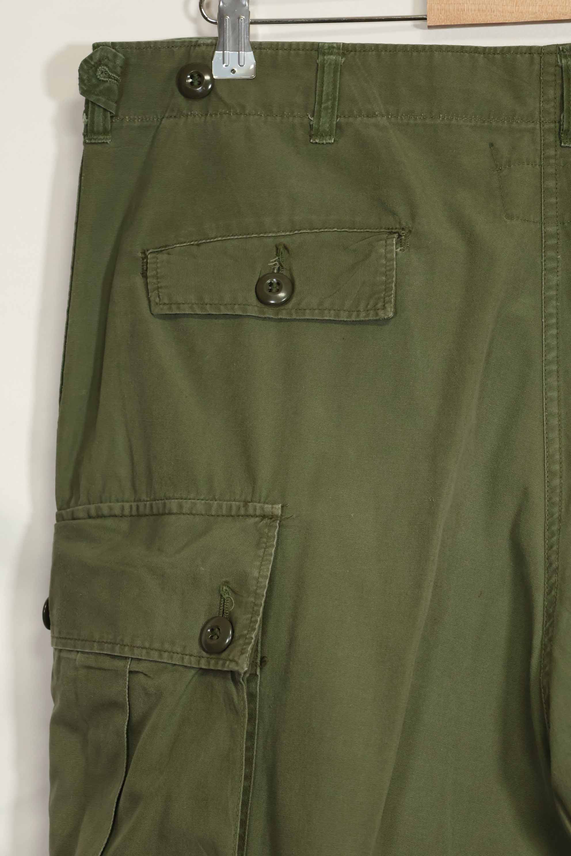 1964年契約 1st Model ジャングルファティーグ パンツ L-R 状態良い 中古品