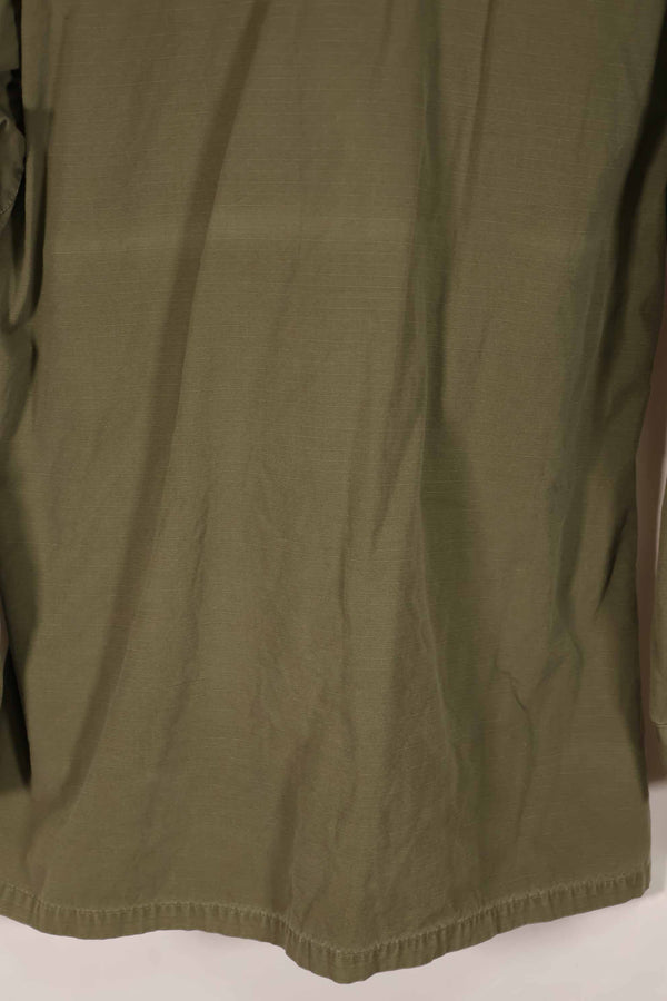 実物 1970年製 4th Model ジャングルファティーグ ジャケット M-R 袖汚れあり 中古品