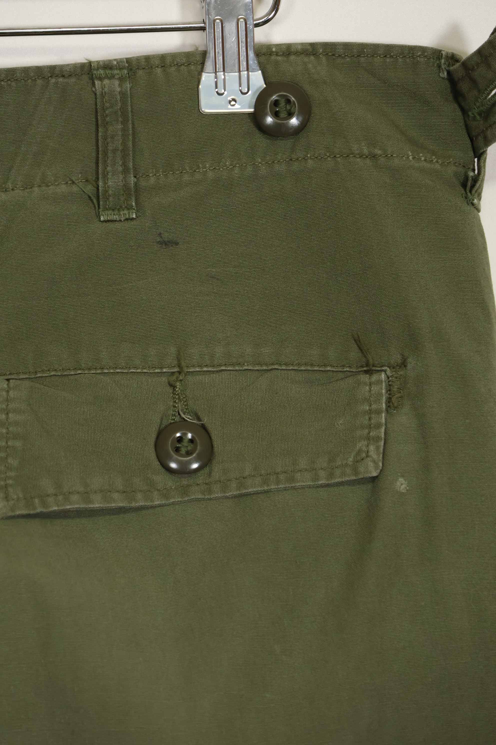 1964年契約 1st Model ジャングルファティーグ パンツ L-R 状態良い 中古品