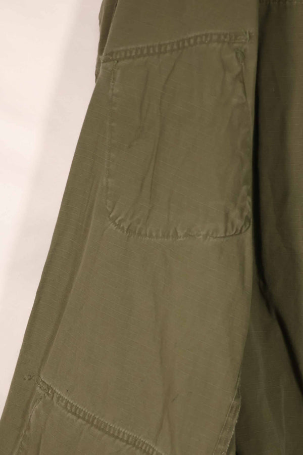 実物 1970年製 4th Model ジャングルファティーグ ジャケット M-R 袖汚れあり 中古品