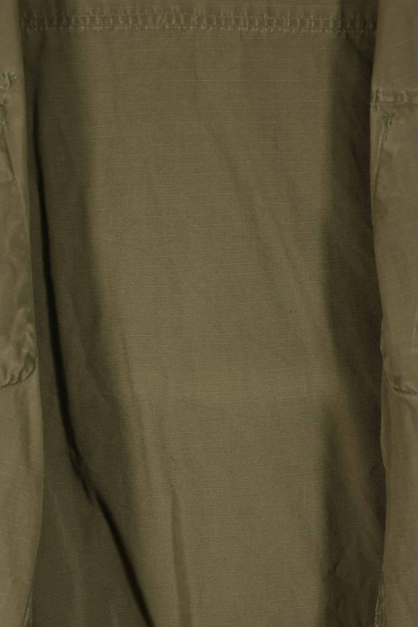 実物 1970年製 4th Model ジャングルファティーグ ジャケット M-R 袖汚れあり 中古品