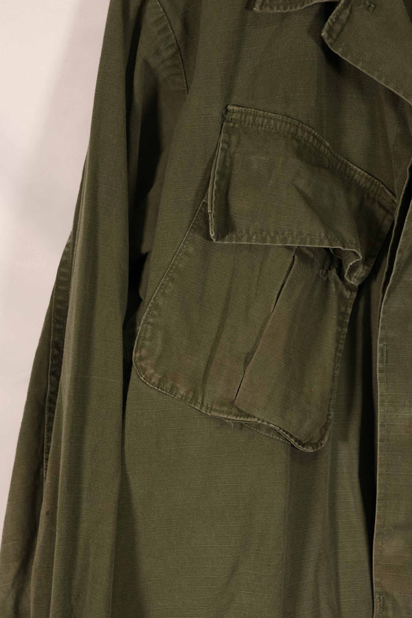 実物 1969年製 4th Model ジャングルファティーグ ジャケット M-R 25歩兵師団パッチ付き 中古品