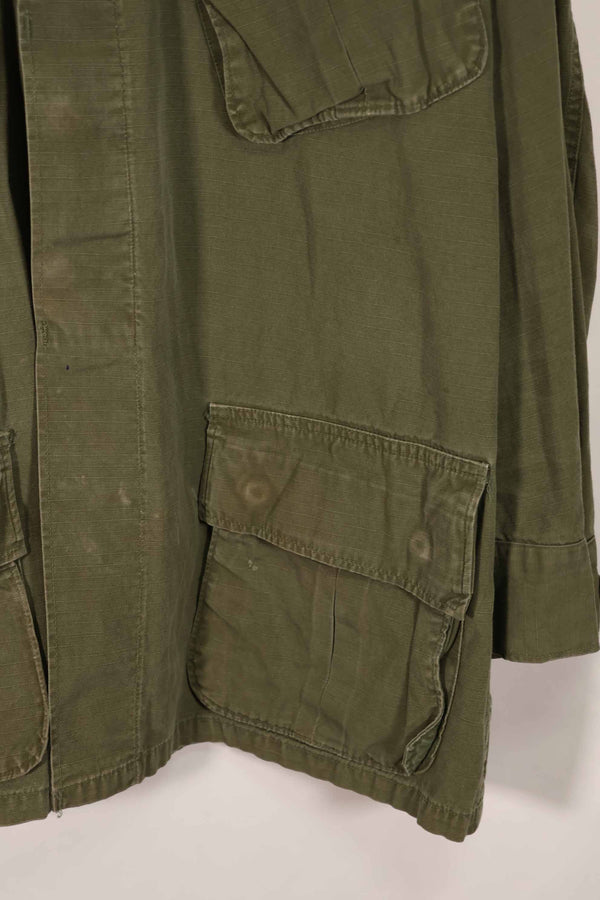 実物 1969年製 4th Model ジャングルファティーグ ジャケット M-R 25歩兵師団パッチ付き 中古品