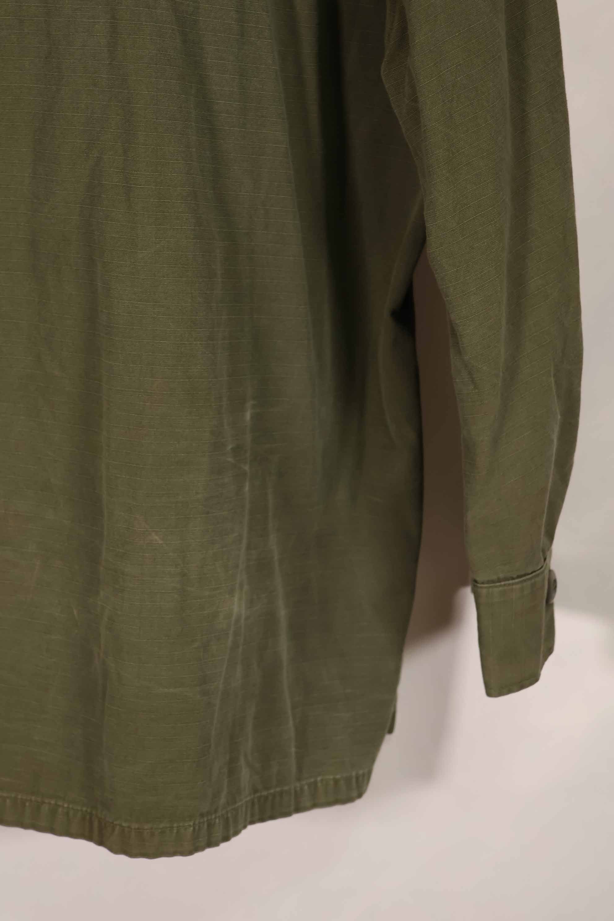 実物 1969年製 4th Model ジャングルファティーグ ジャケット M-R 25歩兵師団パッチ付き 中古品