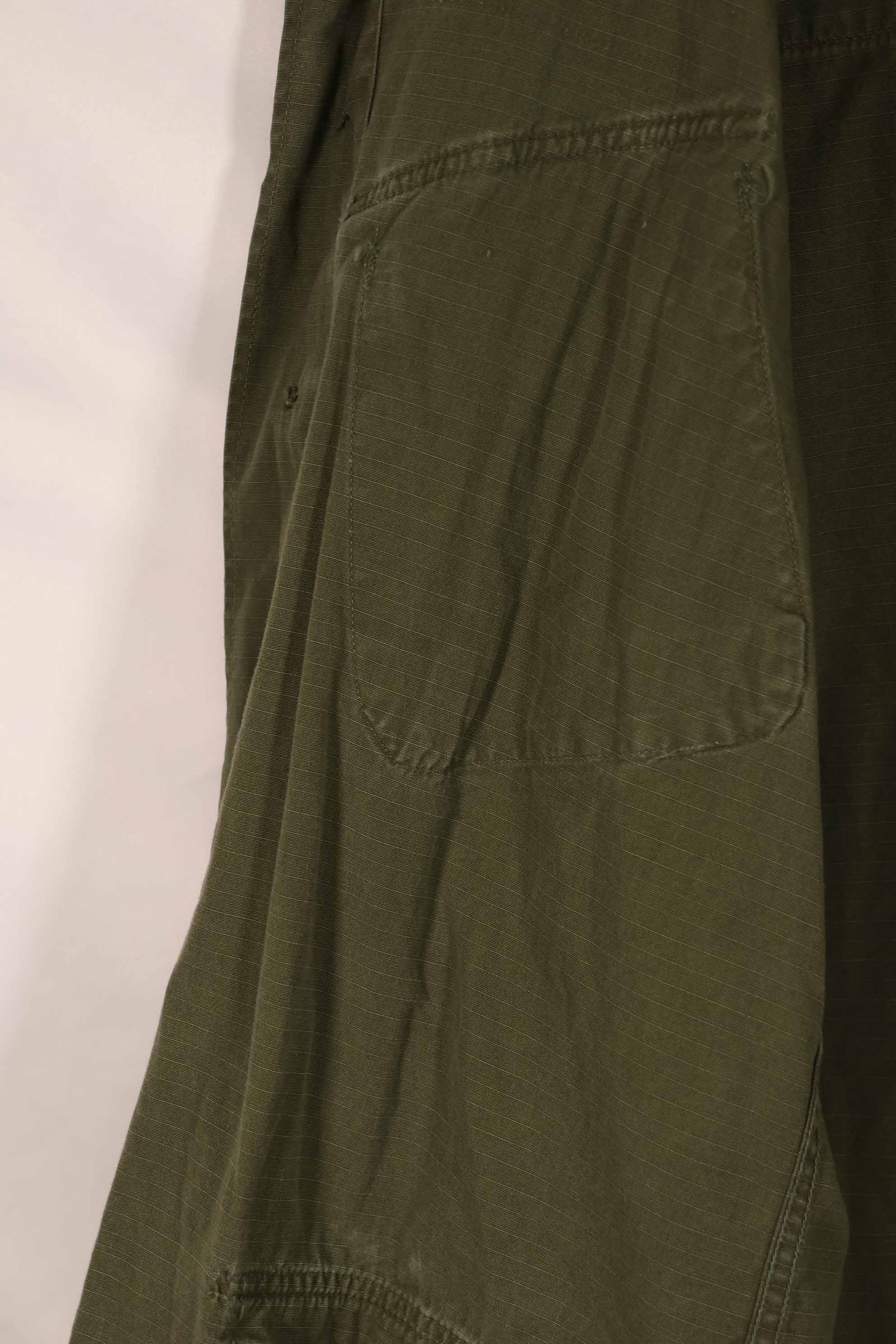 実物 1969年製 4th Model ジャングルファティーグ ジャケット M-R 25歩兵師団パッチ付き 中古品