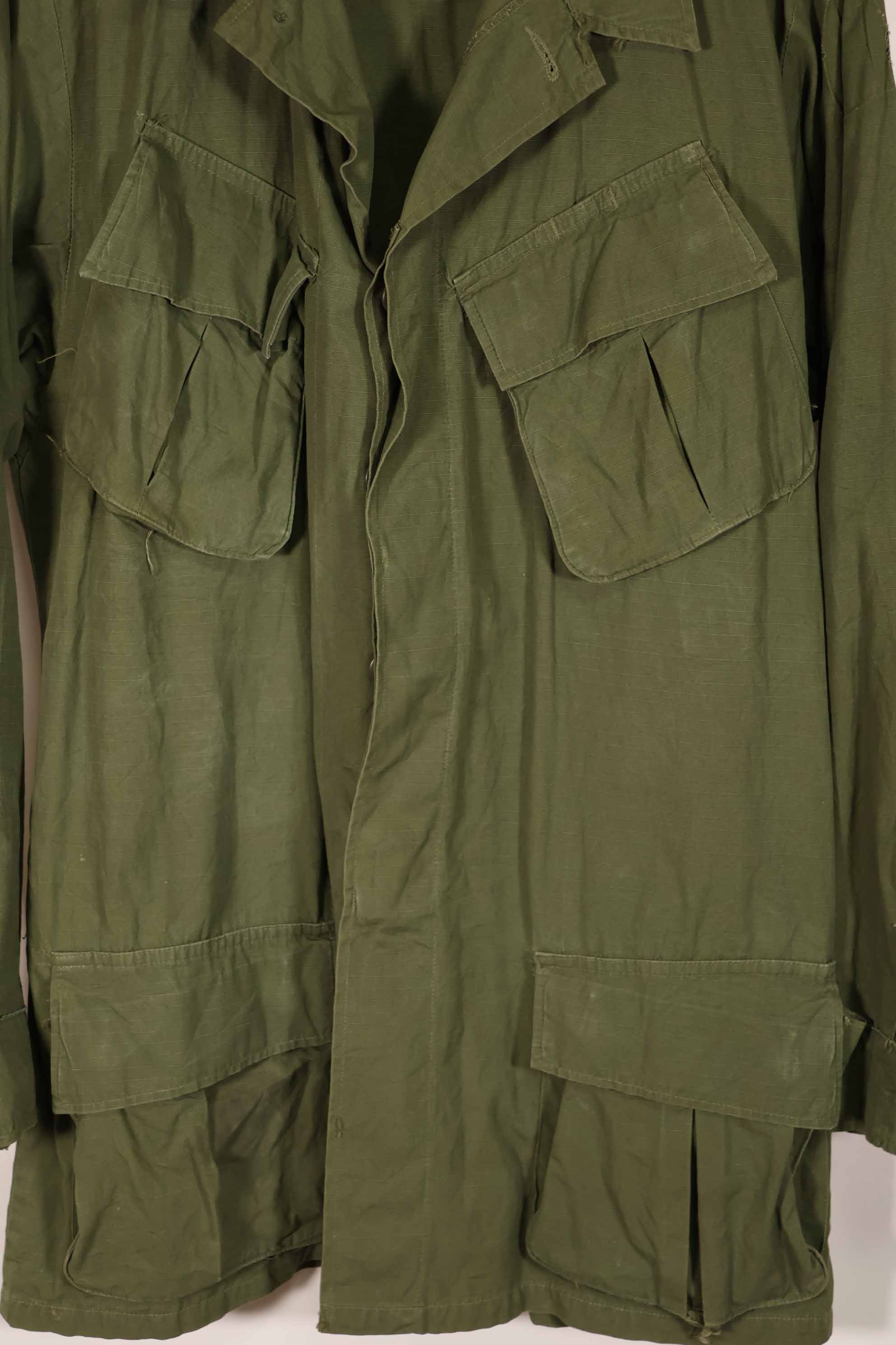 実物 1968年製 4th Model ジャングルファティーグ ジャケット M-L 中古品