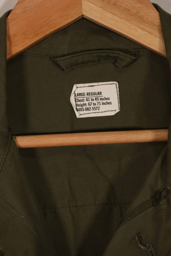 実物 1966年〜1967年製 3rd Model ジャングルファティーグ ジャケット L-R ほぼ未使用品