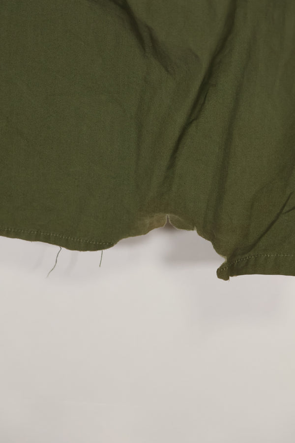 実物 1966〜1967年製 3rd Model ジャングルファティーグ ジャケット L-R 破損あり