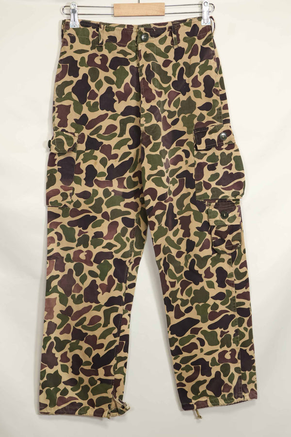 1960年代 CIDG ベオガム迷彩 パンツ ローカルメイド フロッグスキン迷彩 中古品
