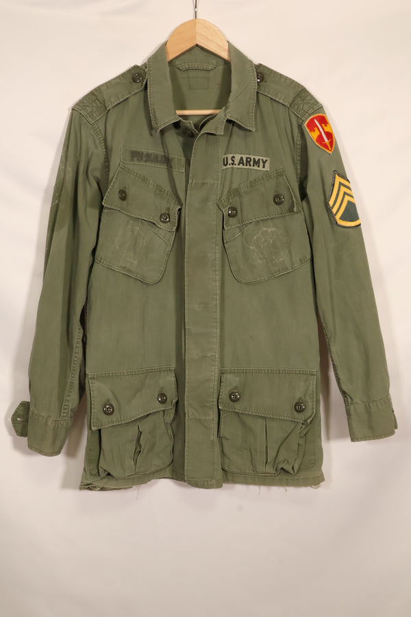 1962年〜64年契約 1st Model ジャングルファティーグ ジャケット MACV所属 中古品