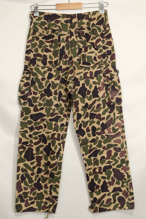 1960年代 CIDG ベオガム迷彩 パンツ ローカルメイド フロッグスキン迷彩 中古品