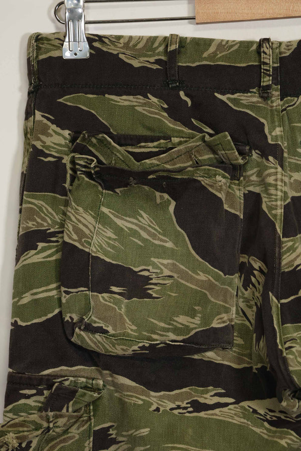 1960年代 沖縄タイガー タイガーストライプ パンツ USカット 大きめパンツ 中古品