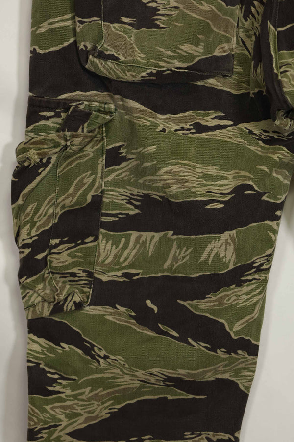 1960年代 沖縄タイガー タイガーストライプ パンツ USカット 大きめパンツ 中古品