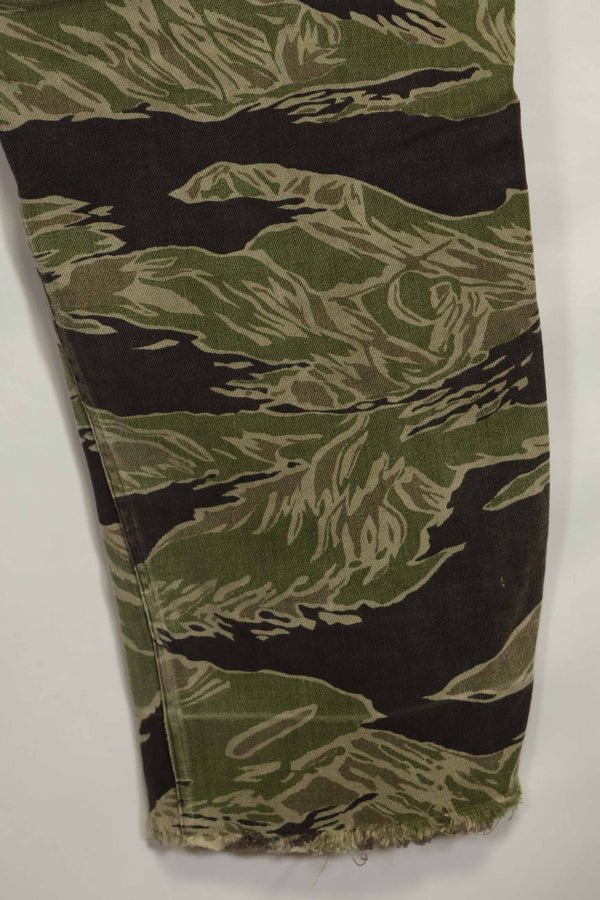 1960年代 沖縄タイガー タイガーストライプ パンツ USカット 大きめパンツ 中古品