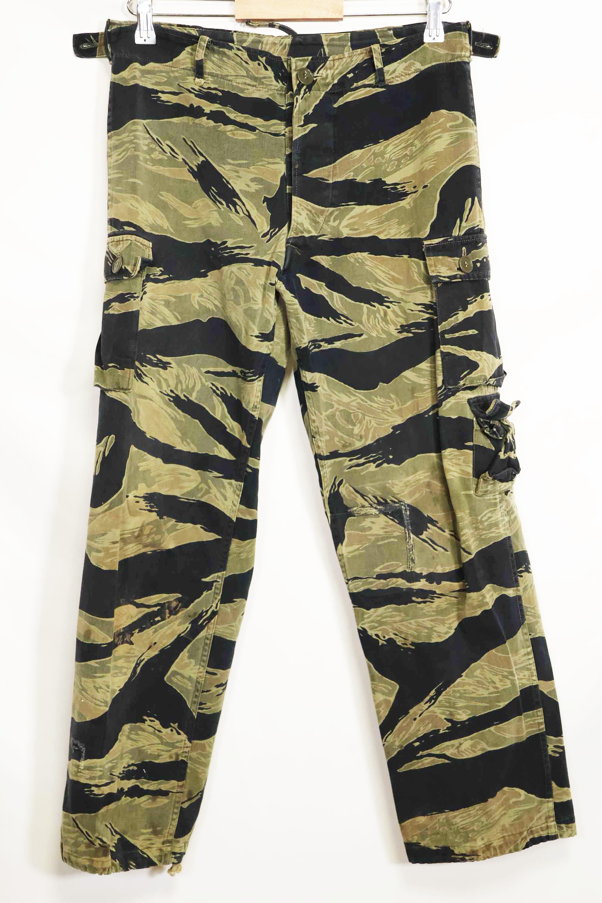 1960年代 ファットタイガー タイガーストライプ パンツ Asian カット 中古品
