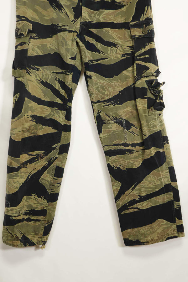 1960年代 ファットタイガー タイガーストライプ パンツ Asian カット 中古品