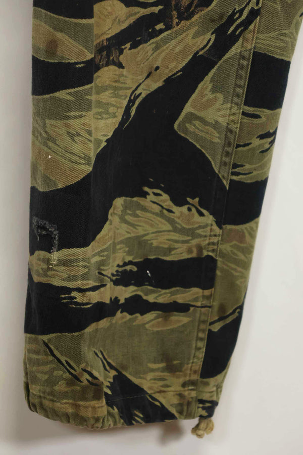 1960年代 ファットタイガー タイガーストライプ パンツ Asian カット 中古品