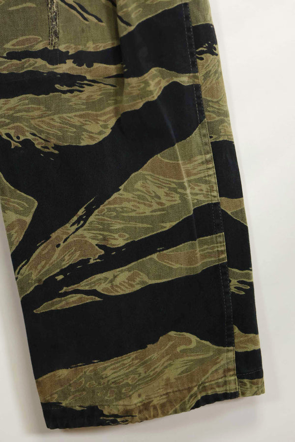 1960年代 ファットタイガー タイガーストライプ パンツ Asian カット 中古品