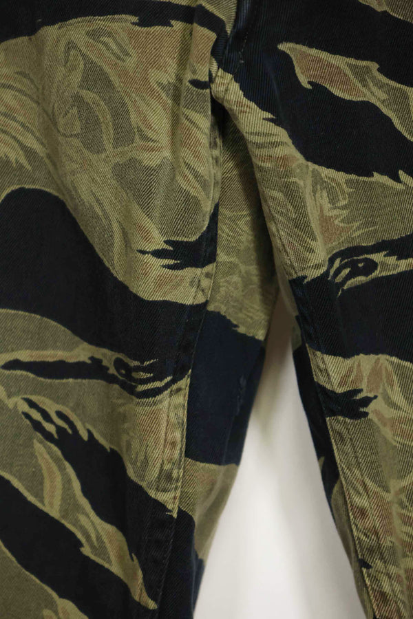 1960年代 ファットタイガー タイガーストライプ パンツ Asian カット 中古品