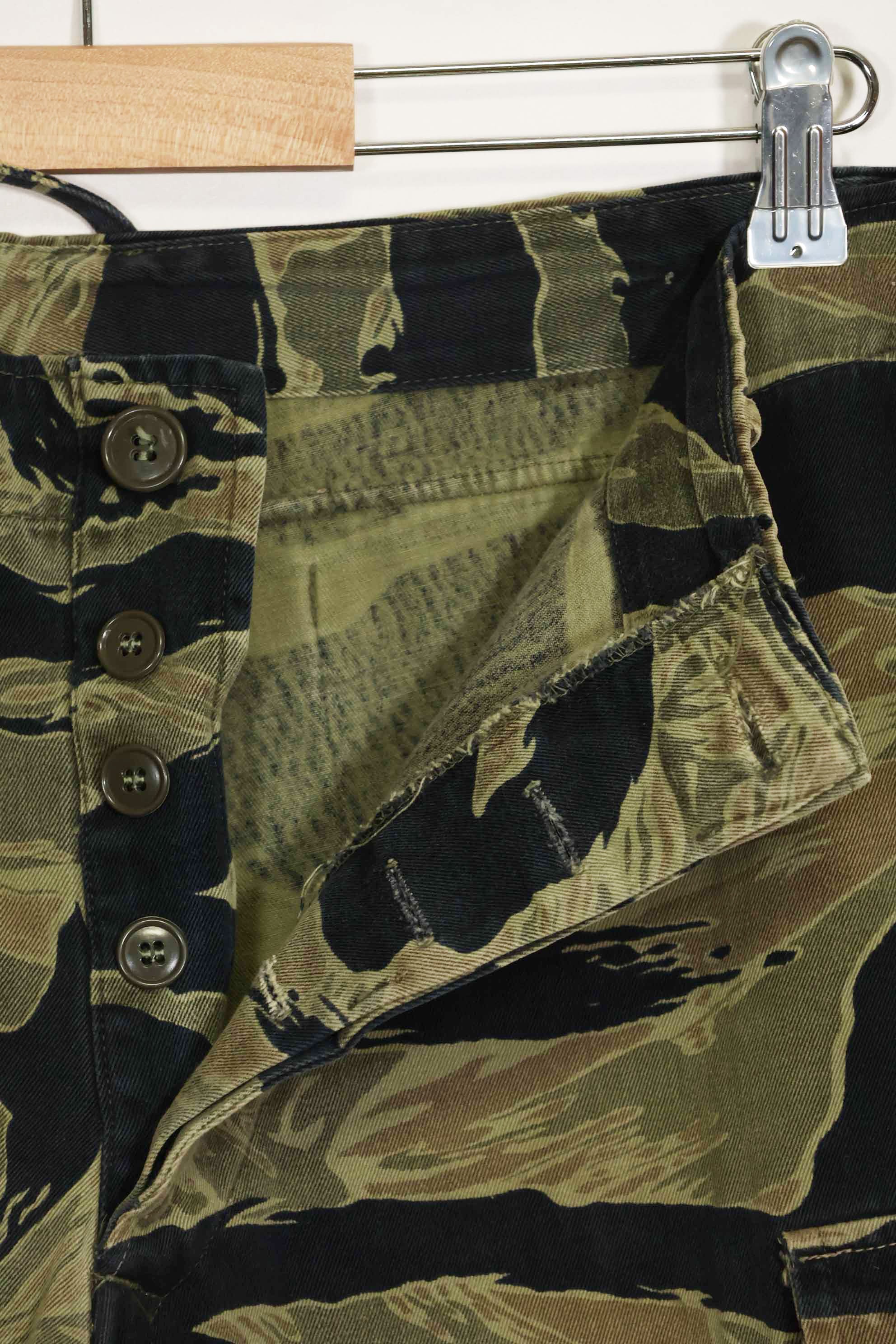 1960年代 ファットタイガー タイガーストライプ パンツ Asian カット 中古品