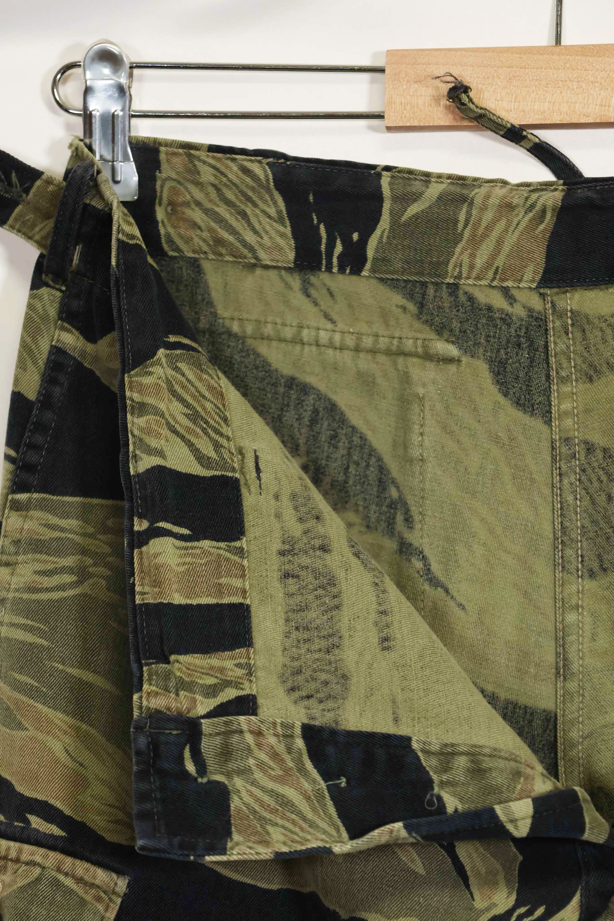 1960年代 ファットタイガー タイガーストライプ パンツ Asian カット 中古品