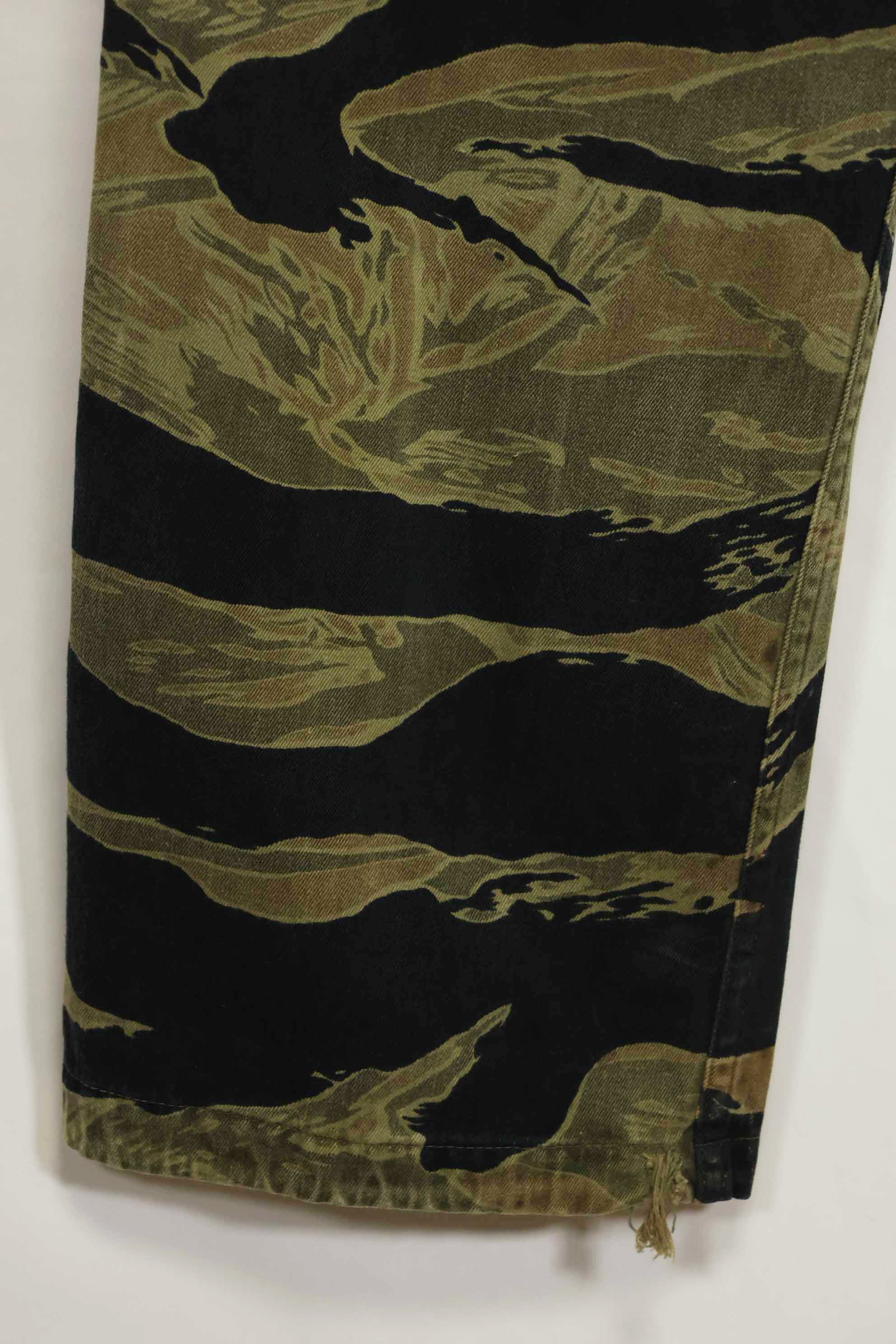 1960年代 ファットタイガー タイガーストライプ パンツ Asian カット 中古品