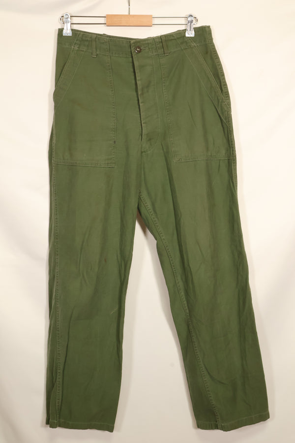 1960年代 TYPE 1 推定 MEDIUM アメリカ軍 OG-107 ユーティリティパンツ ベイカーパンツ 中古品 A